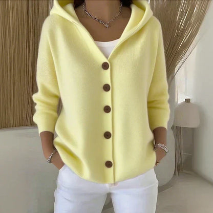 Janet | Stylish Hooded Cardigan