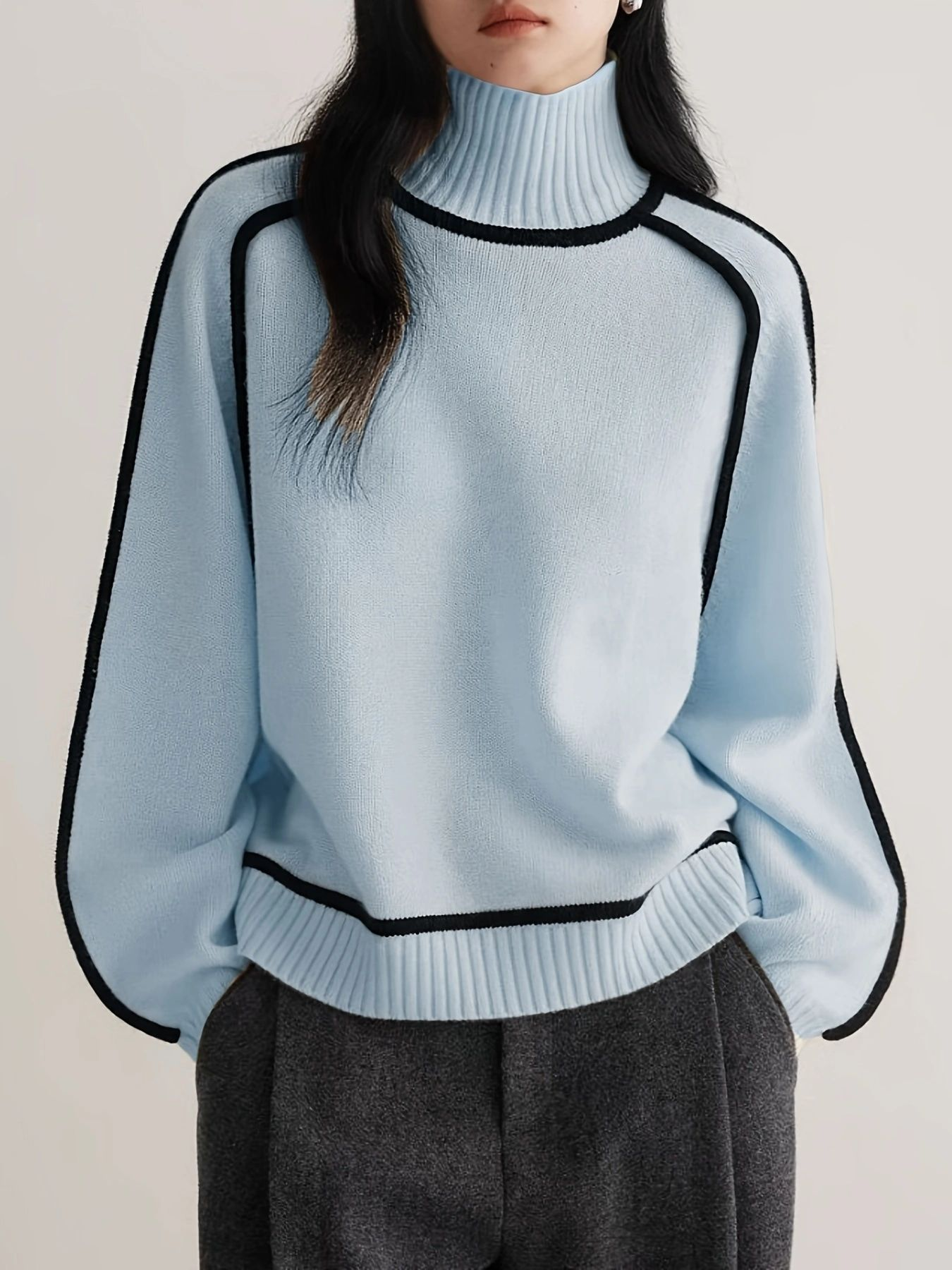 Claire | Stilvoller Rollkragenpullover