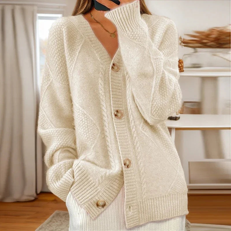 Sophie | Cable Knit Cardigan