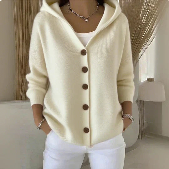 Janet | Stylish Hooded Cardigan